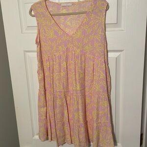 Pink and yellow Karlie dress. Please read description